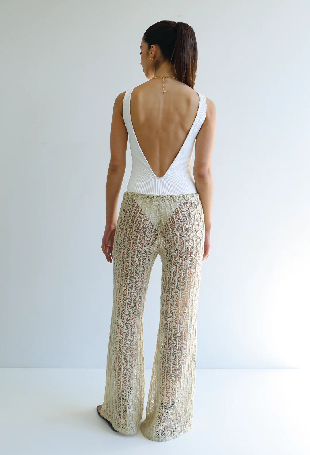 Macadamia Crochet Pants