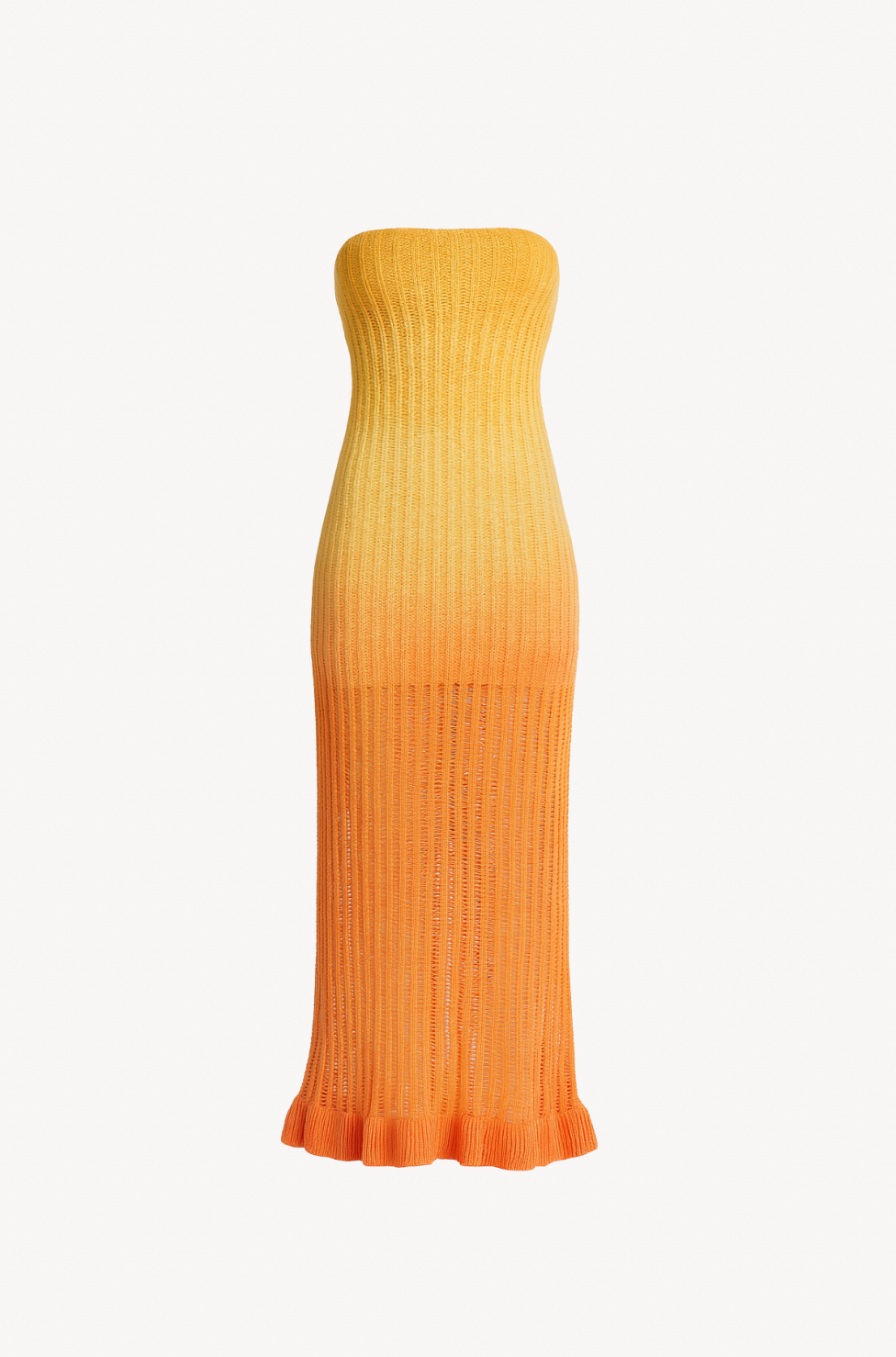 amaya orange dress Vestido Maxi Amaya Tropical - Coac
