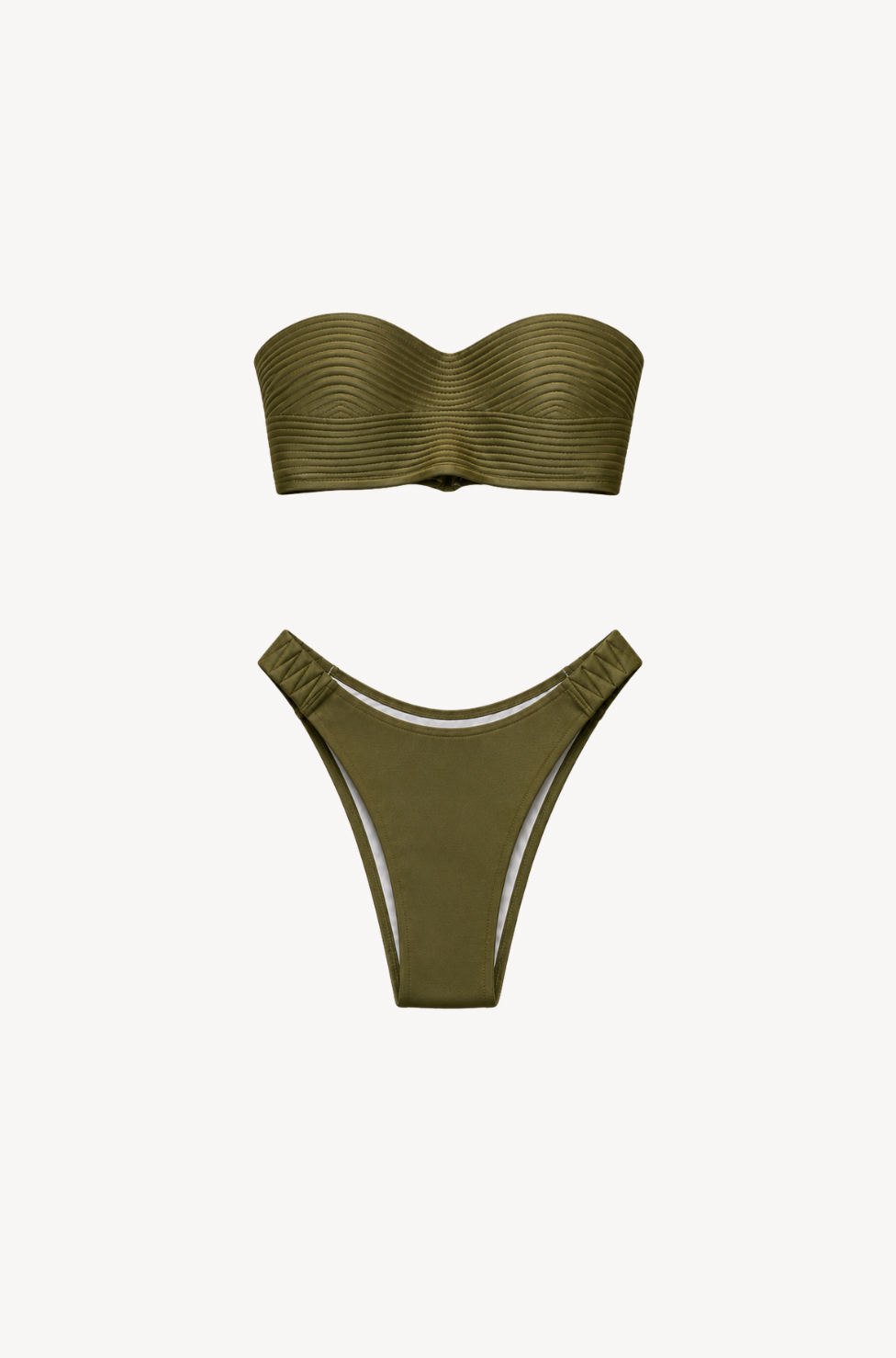 Scallop Bandeau Bikini