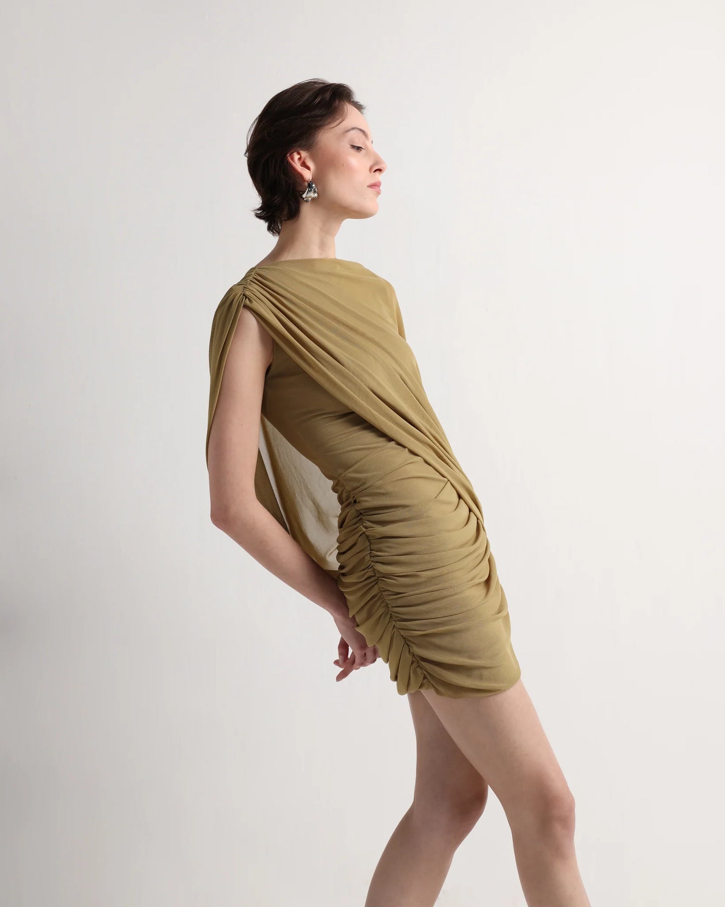 Ruffled Cover Dress