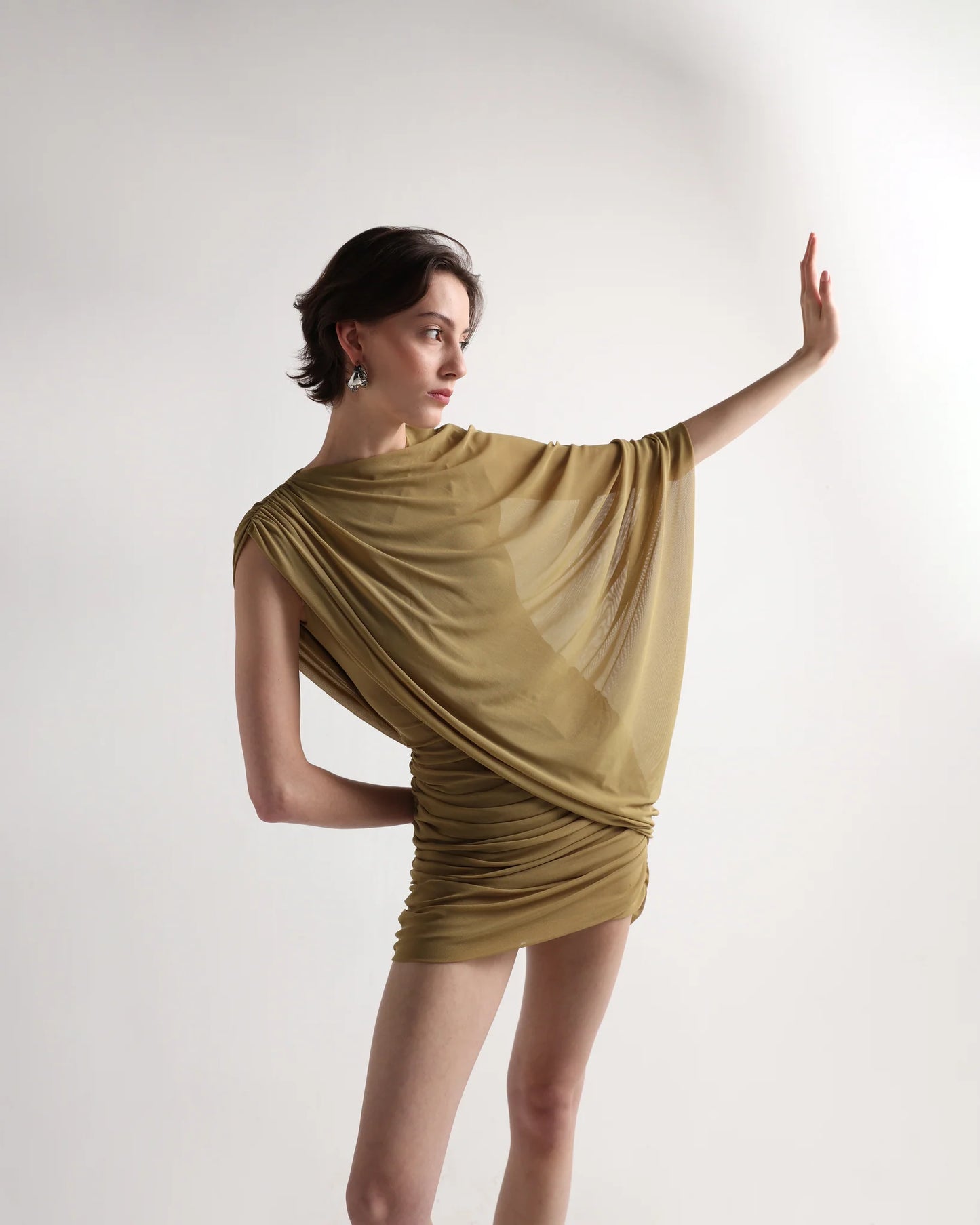 Ruffled Cover Dress