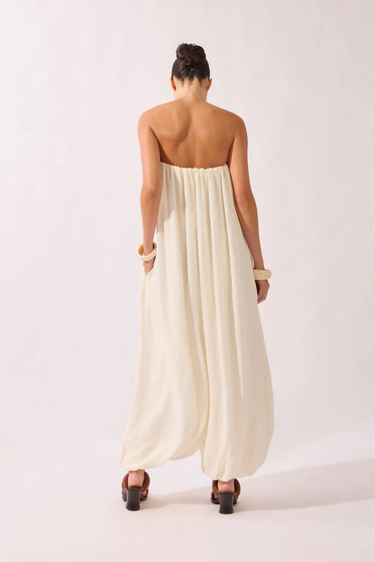 Solid Maxi Jumpsuit