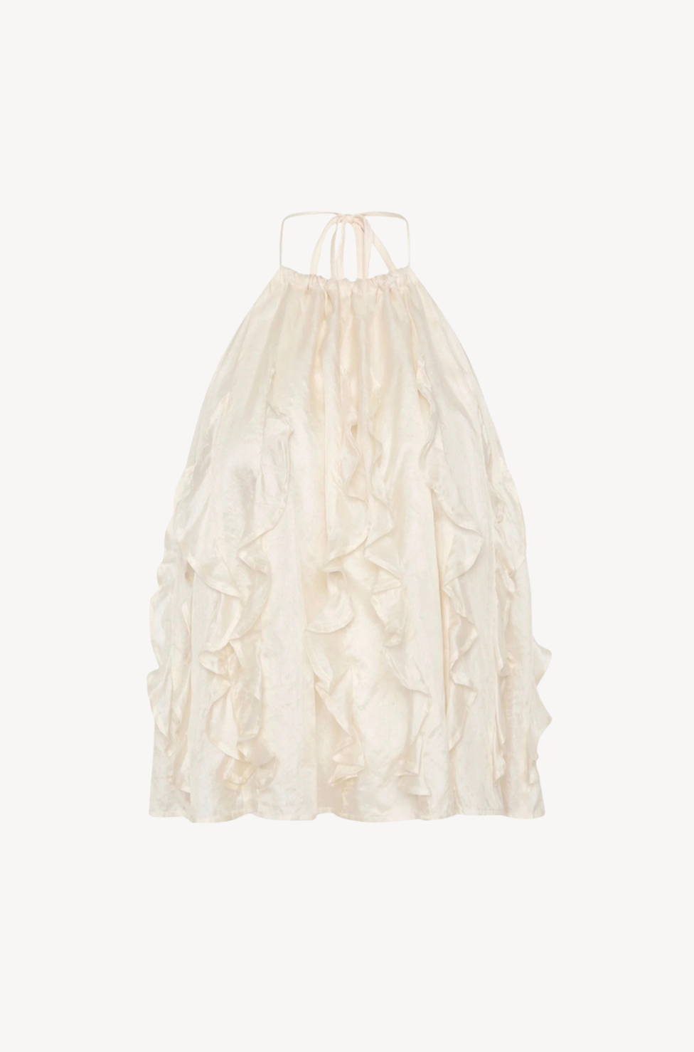 Jellyfish Ruffle Top by Maggie Marylin — ruffle crop top with jellyfish-inspired print