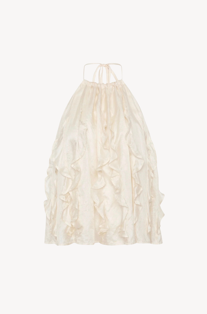 Jellyfish Ruffle Top by Maggie Marylin — ruffle crop top with jellyfish-inspired print