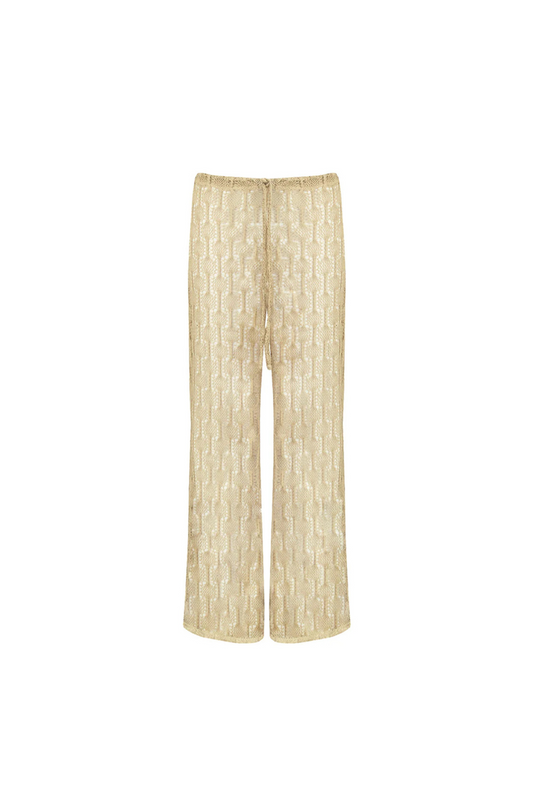 Macadamia Crochet Pants