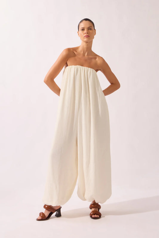Solid Maxi Jumpsuit
