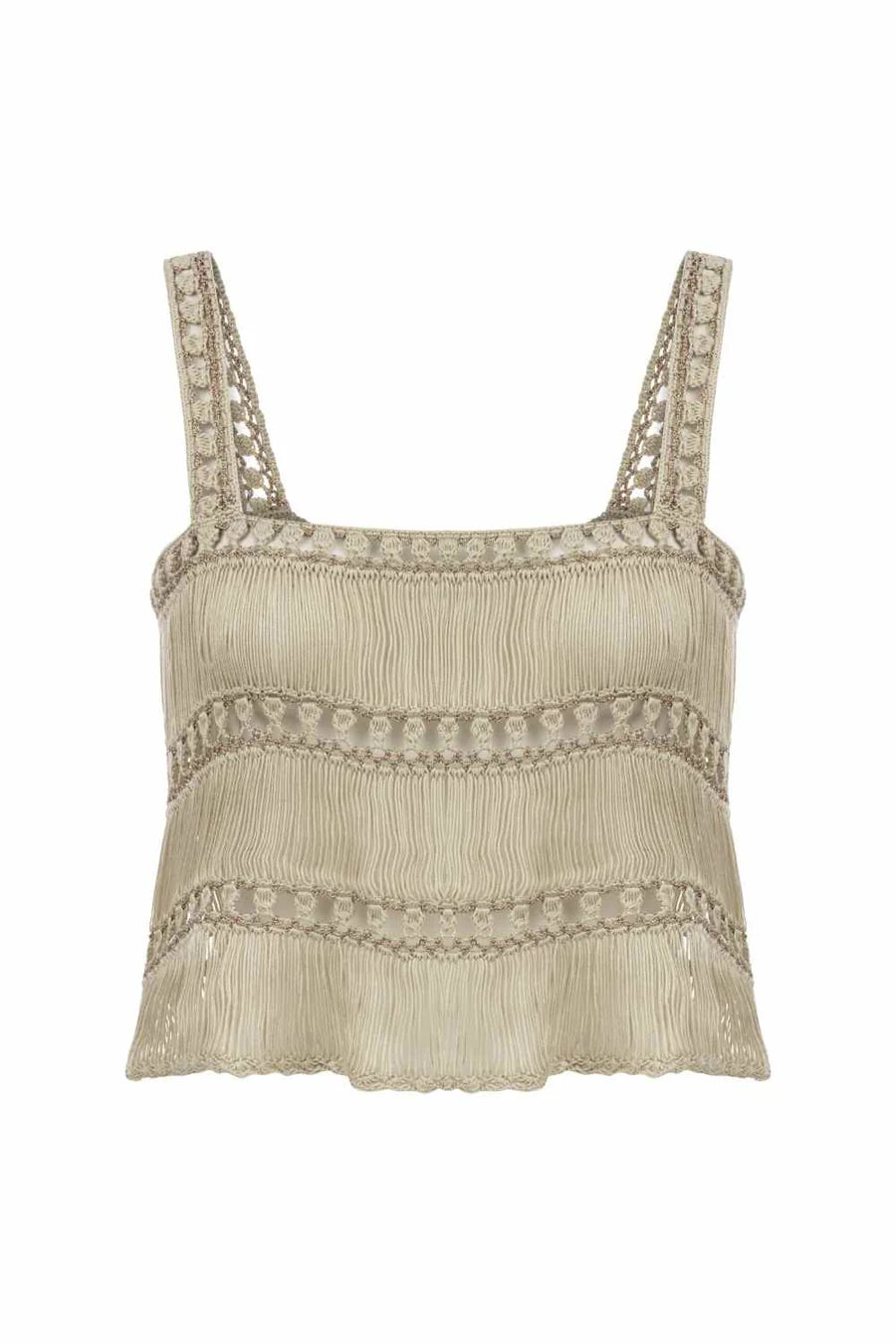 Bonbon Hand-Crochet Top