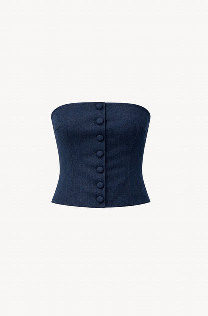 Eleni Bustier by My Best Friends — sculpted designer bustier top with modern elegance