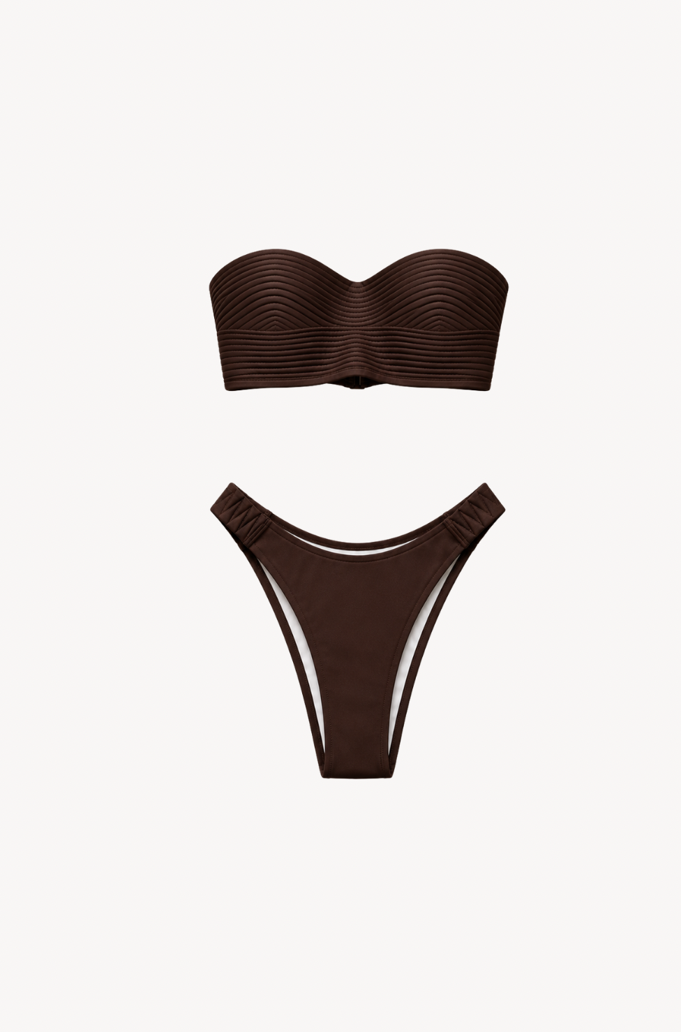 Scallop Bandeau Bikini