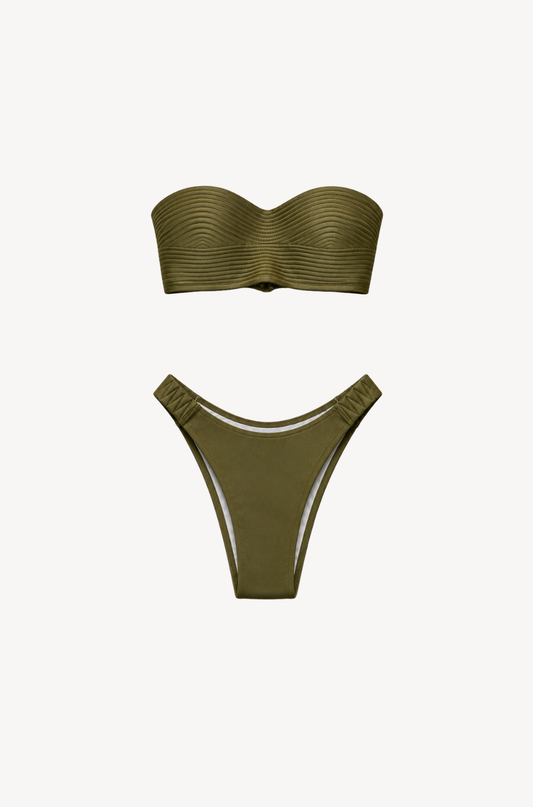 Scallop Bandeau Bikini