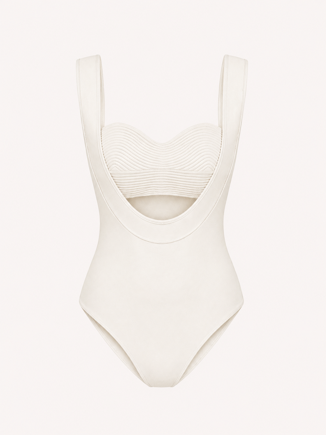 Scallop One Piece Swimsuit