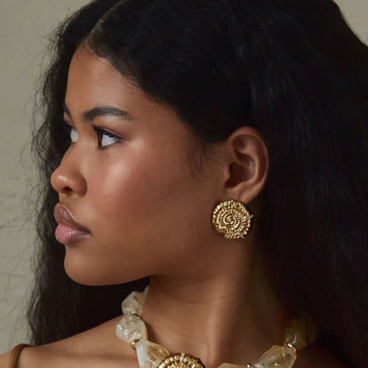Galia Earrings - Gold