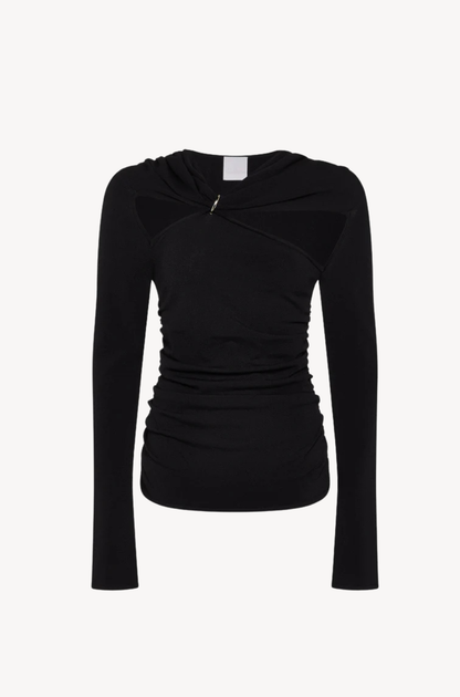 Kiera Top by Paris Georgia — Australian designer top with romantic detailing