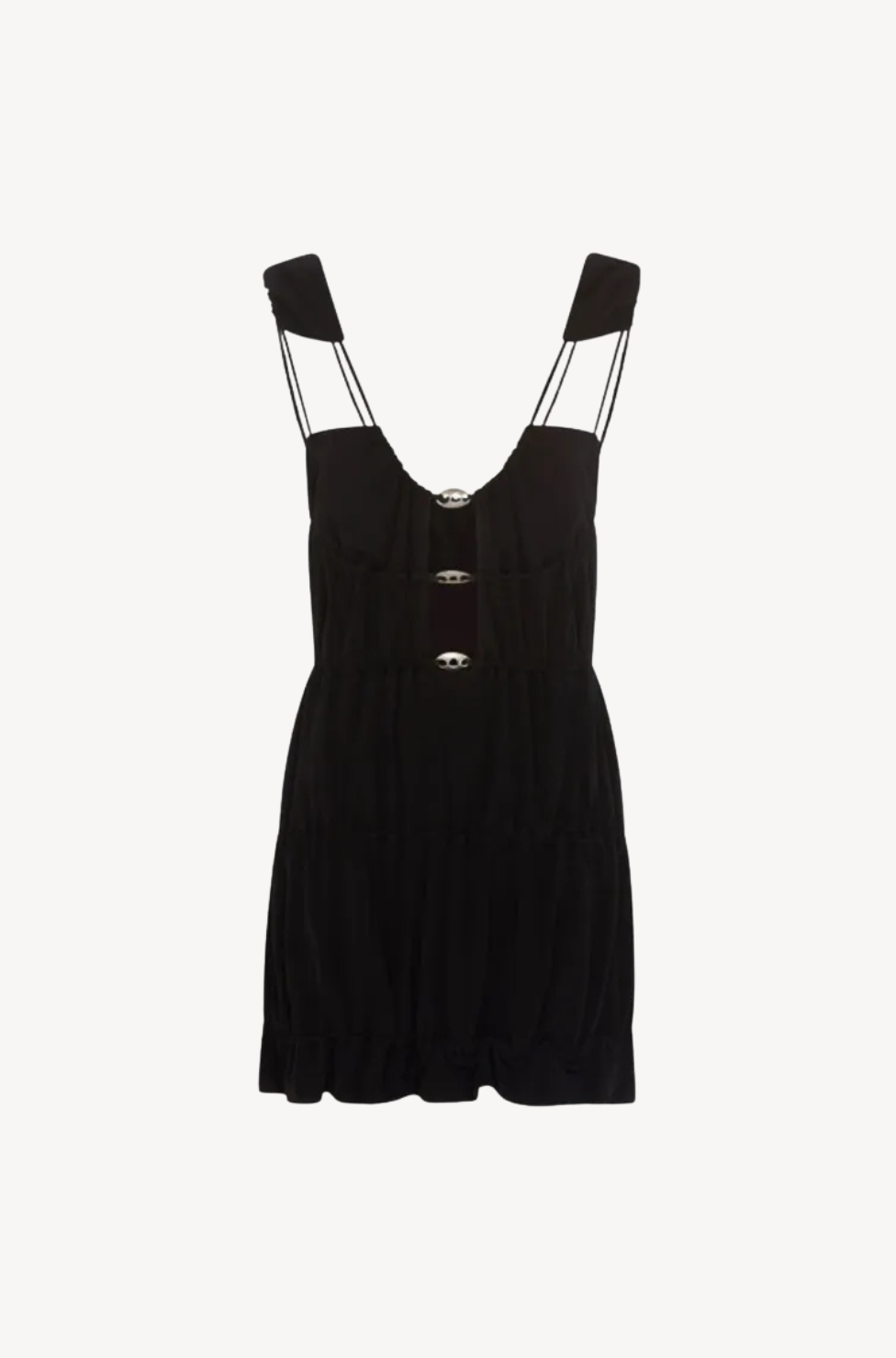 Miller Mini Dress by Paris Georgia — contemporary designer mini dress with refined tailoring