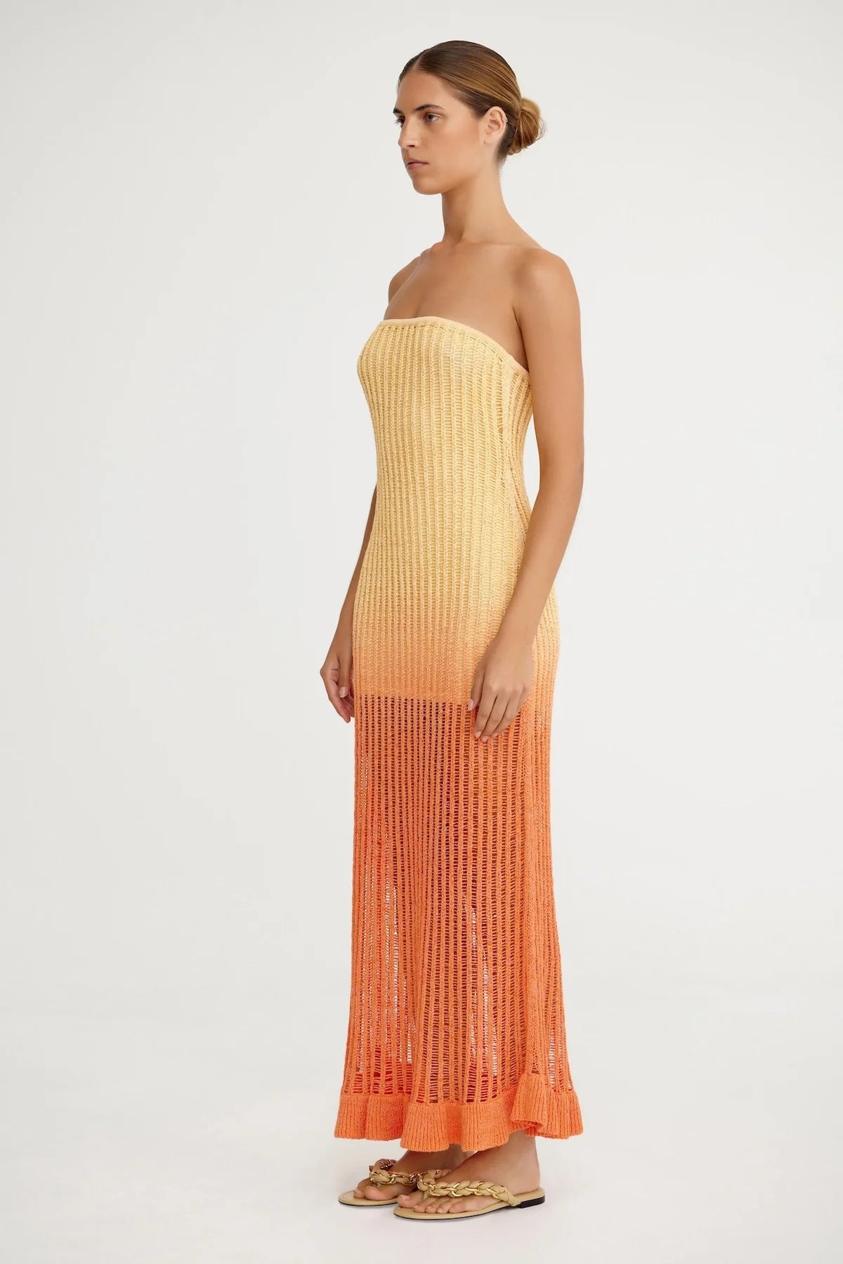 AMAYA STRAPLESS DRESS