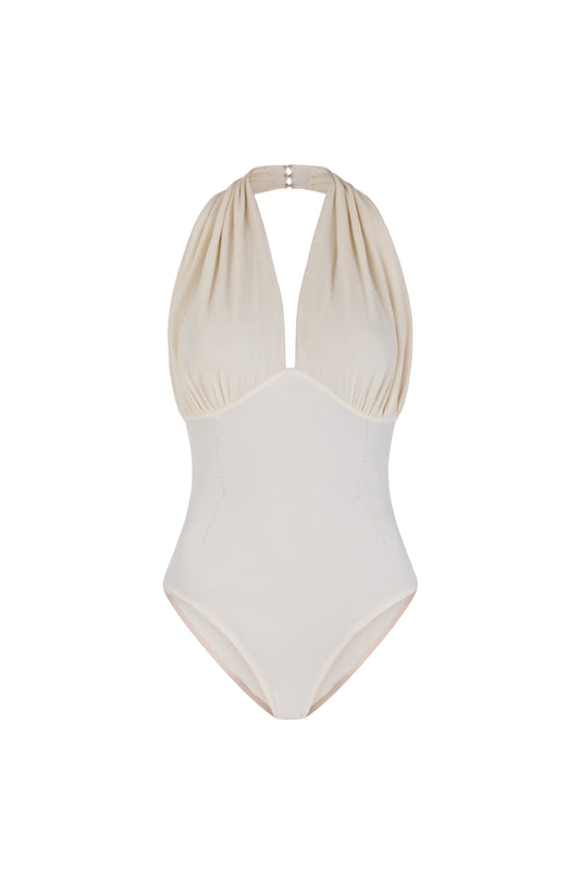 Draped Bodysuit
