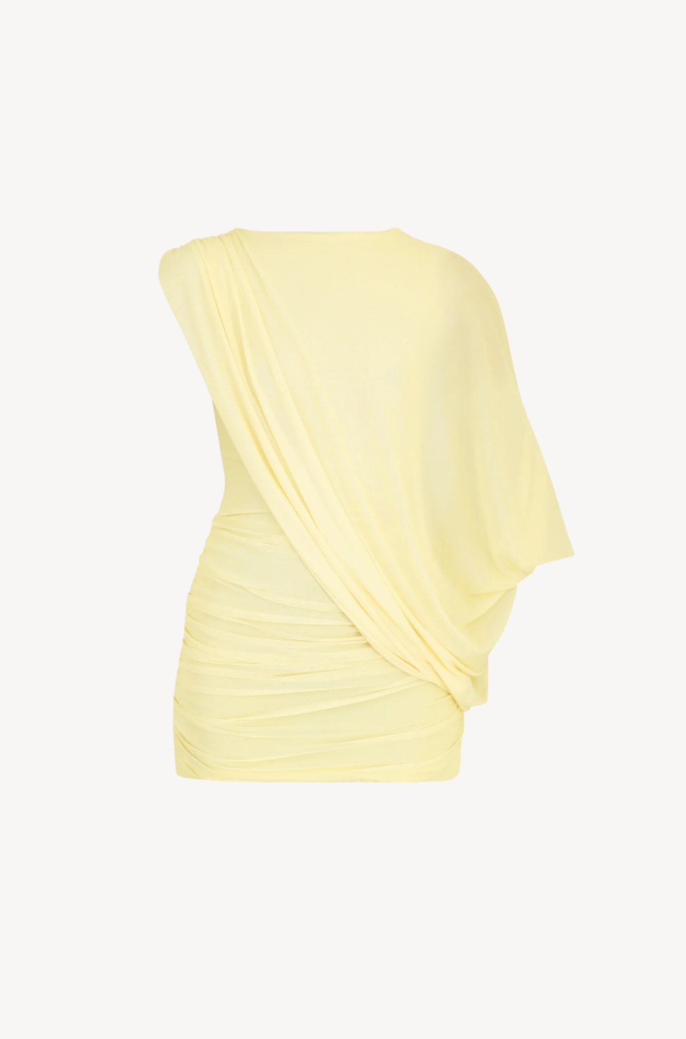 Ruffled Cover Dress by Ostra — luxury designer resortwear at World Vestium