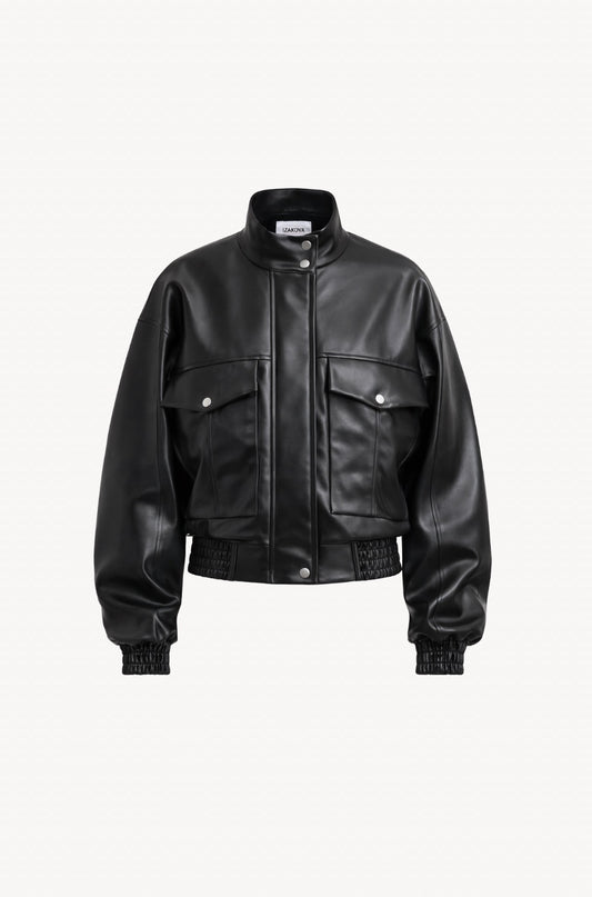 Alma Vegan Leather Jacket