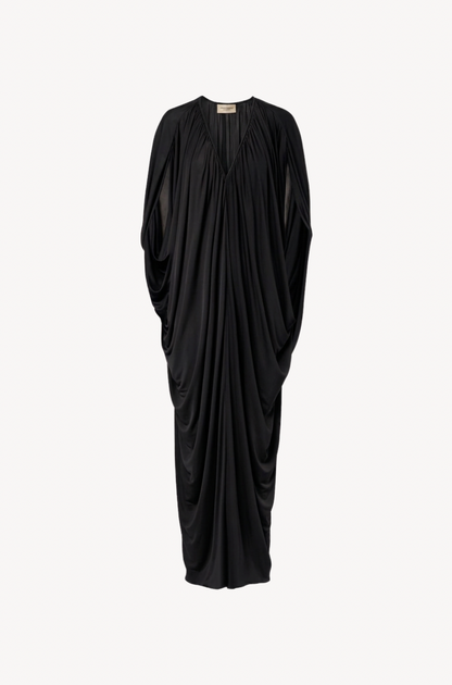 V-Neck Jersey Maxi Dress