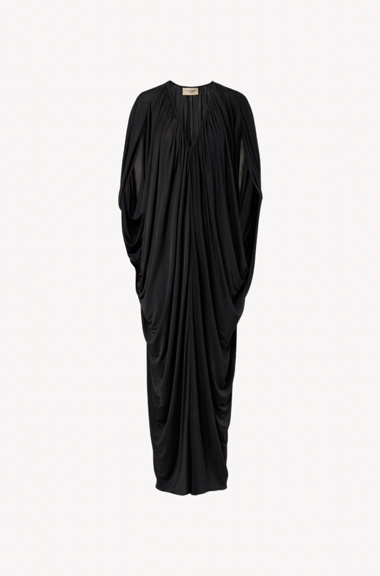 V-Neck Jersey Maxi Dress