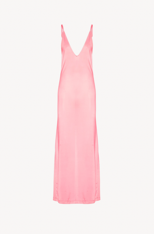 Low Back Draped Maxi Dress