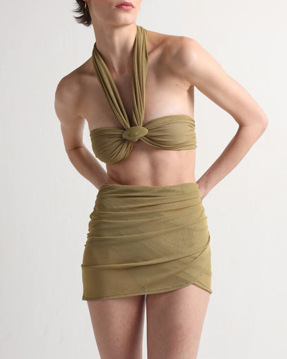 Mesh Cover-Up Skirt