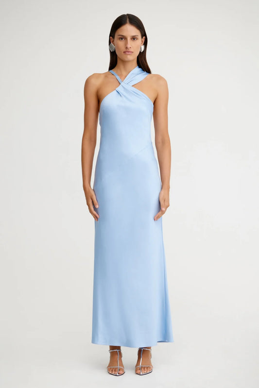 Lucile Draped Maxi Dress